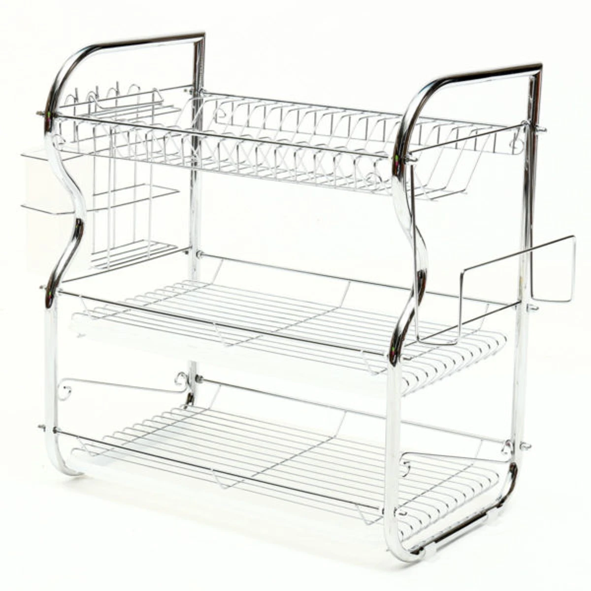 Stainless steel 3 lair dish rack - Image 3