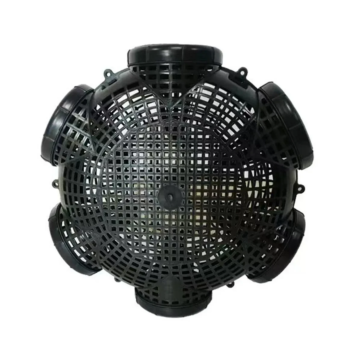 Black Fish Net Cage Fishnet Finless Eel Loach Trap Fishing Pot Durable Plastic Container Mud Cage Container Fishing Traps